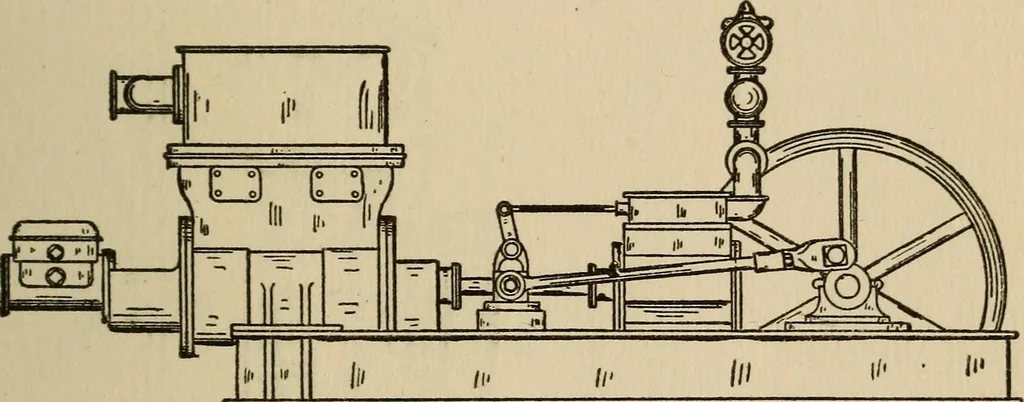 An illustration from Questions and answers on pumps and pumping machinery, 1912, leaf 142