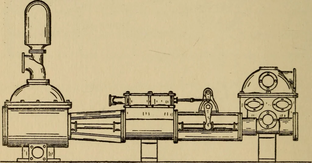 An illustration from Questions and answers on pumps and pumping machinery, 1912, leaf 145