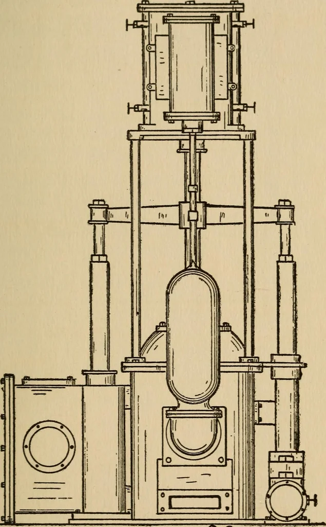 An illustration from Questions and answers on pumps and pumping machinery, 1912, leaf 164