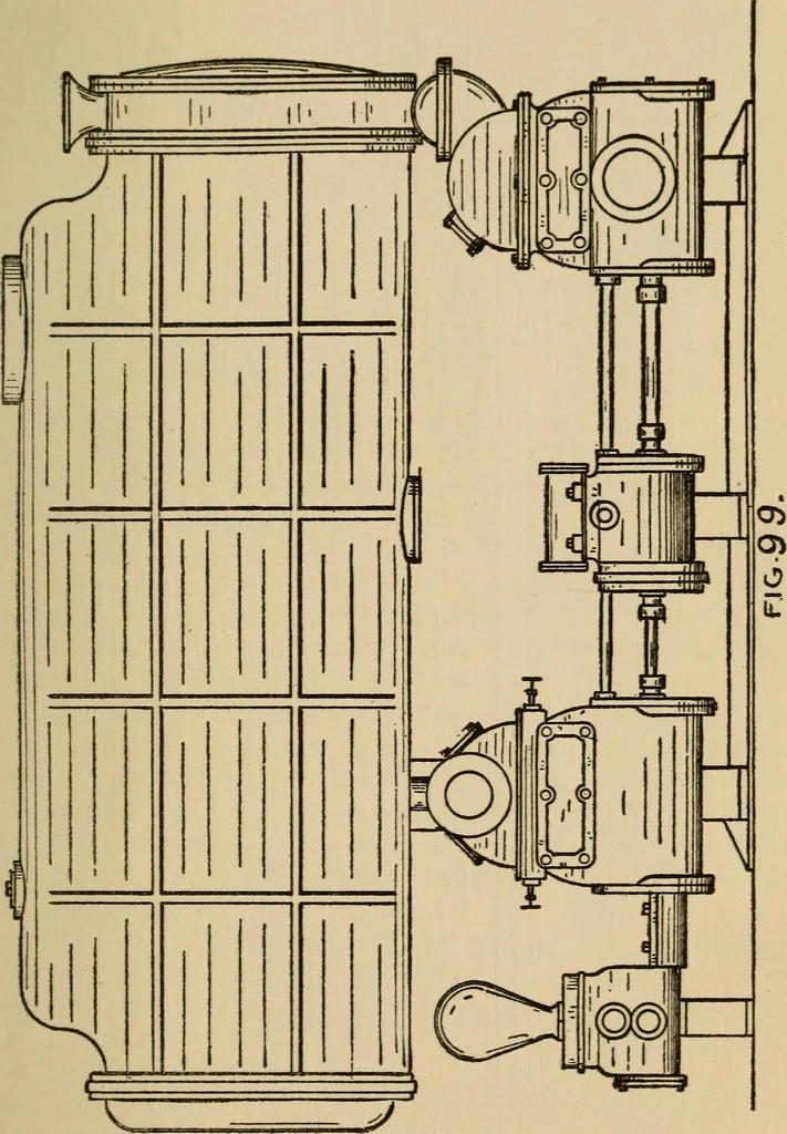 An illustration from Questions and answers on pumps and pumping machinery, 1912, leaf 166