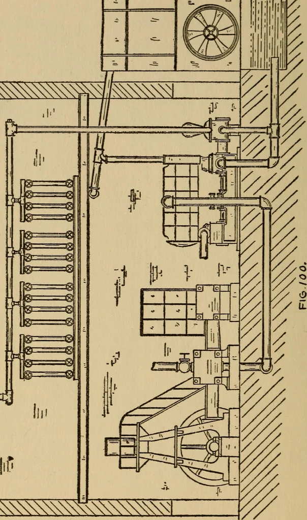 An illustration from Questions and answers on pumps and pumping machinery, 1912, leaf 167