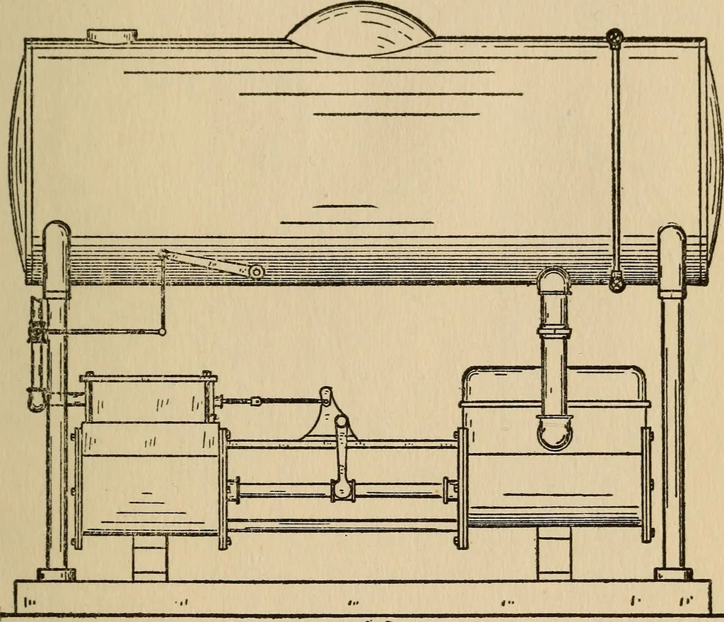 An illustration from Questions and answers on pumps and pumping machinery, 1912, leaf 172