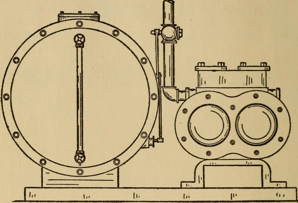 An illustration from Questions and answers on pumps and pumping machinery, 1912, leaf 173
