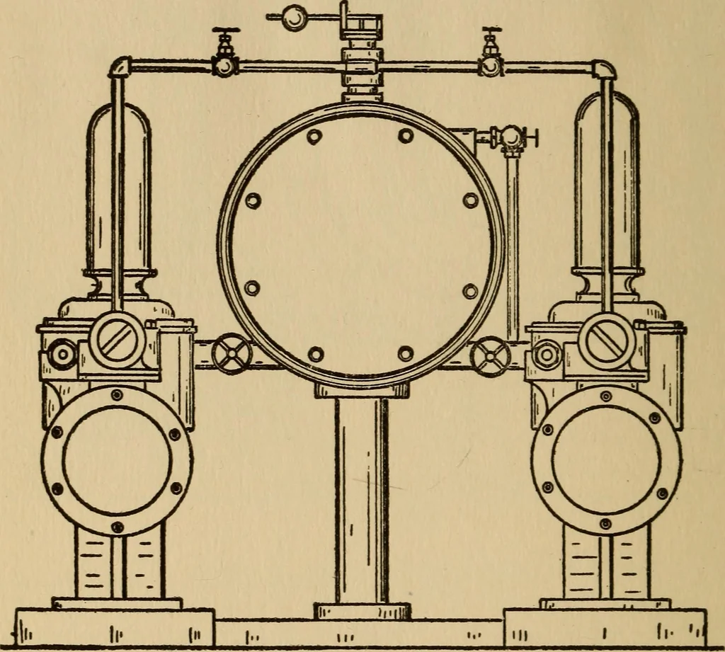 An illustration from Questions and answers on pumps and pumping machinery, 1912, leaf 175