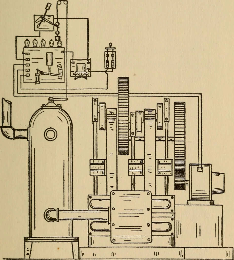 An illustration from Questions and answers on pumps and pumping machinery, 1912, leaf 178