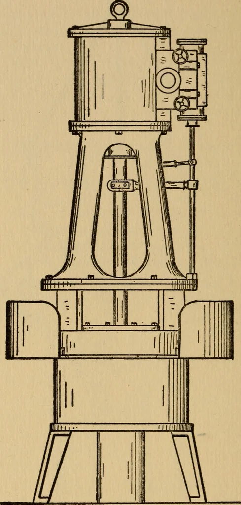 An illustration from Questions and answers on pumps and pumping machinery, 1912, leaf 191