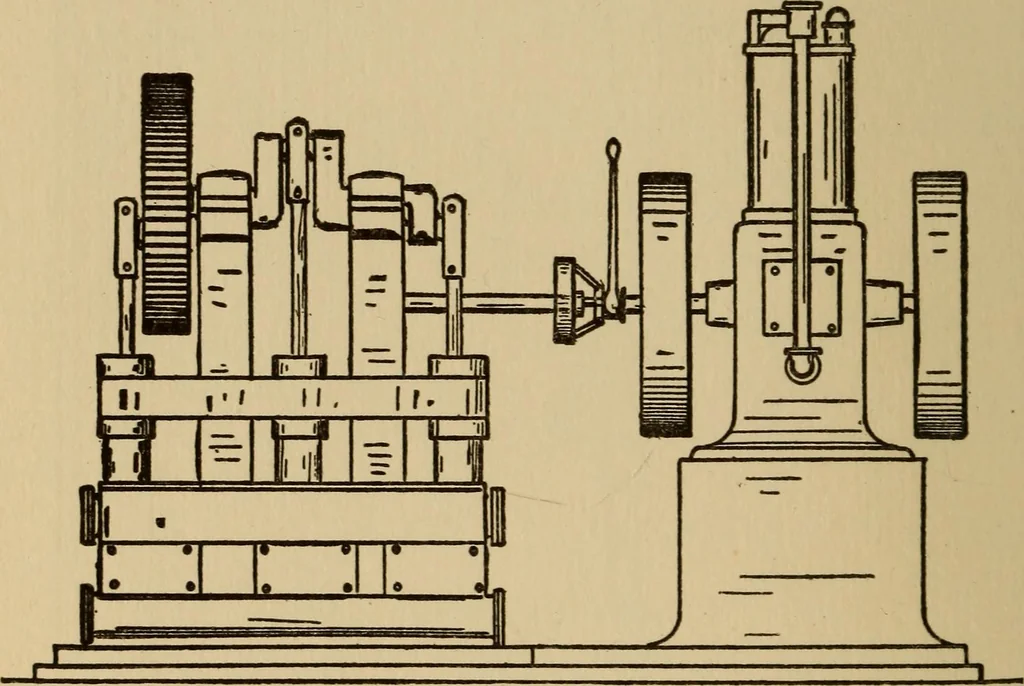 An illustration from Questions and answers on pumps and pumping machinery, 1912, leaf 33