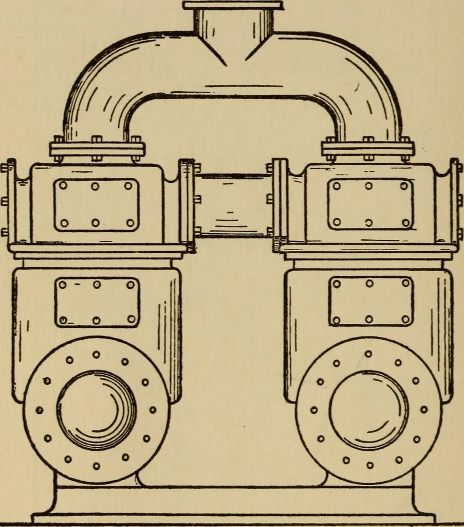 An illustration from Questions and answers on pumps and pumping machinery, 1912, leaf 57