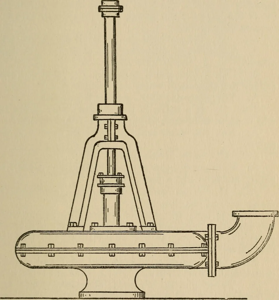 An illustration from Questions and answers on pumps and pumping machinery, 1912, leaf 78