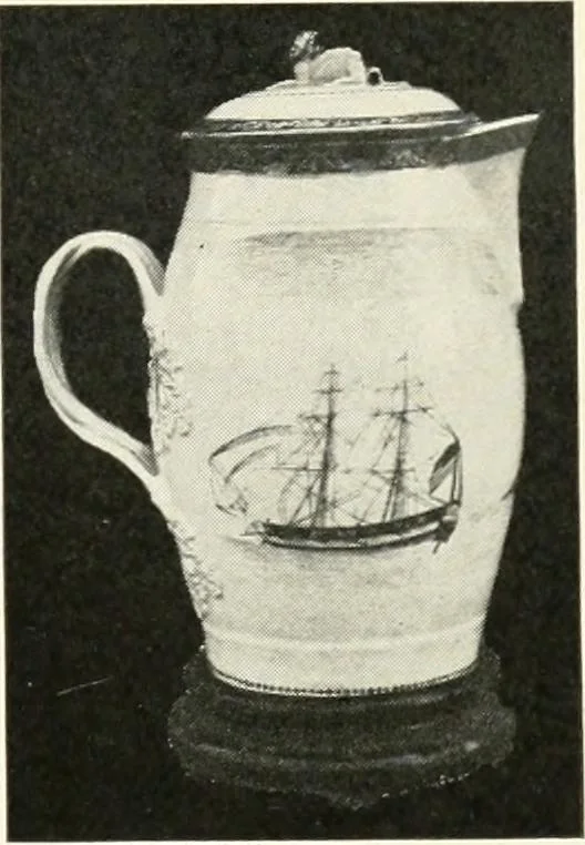 An illustration from The quest of the quaint, 1916, leaf 116