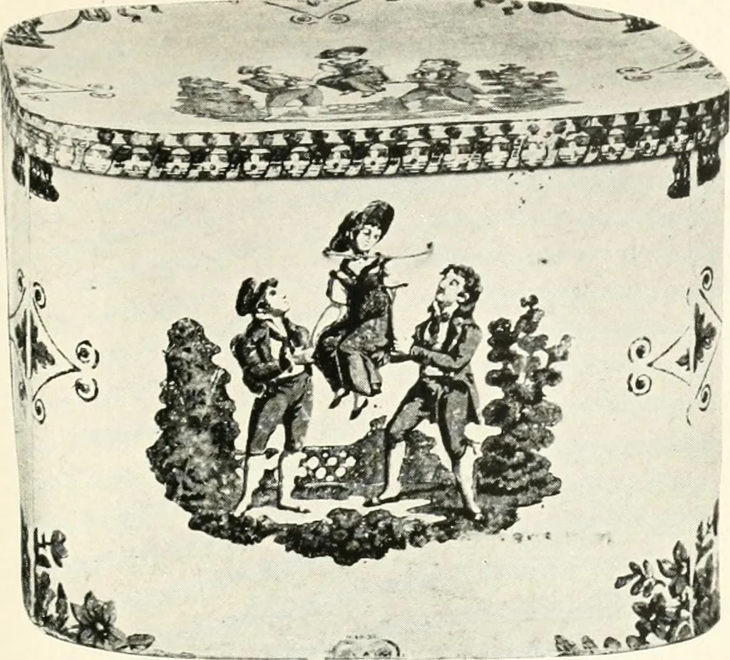 An illustration from The quest of the quaint, 1916, leaf 18