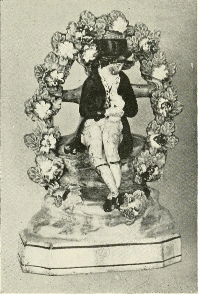 An illustration from The quest of the quaint, 1916, leaf 300