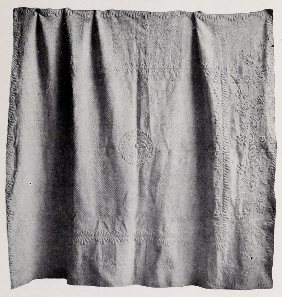 An illustration from Quilts, their story and how to make them, 1915, leaf 249