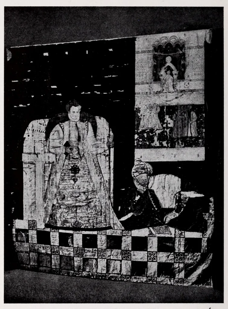 An illustration from Quilts, their story and how to make them, 1915, leaf 72