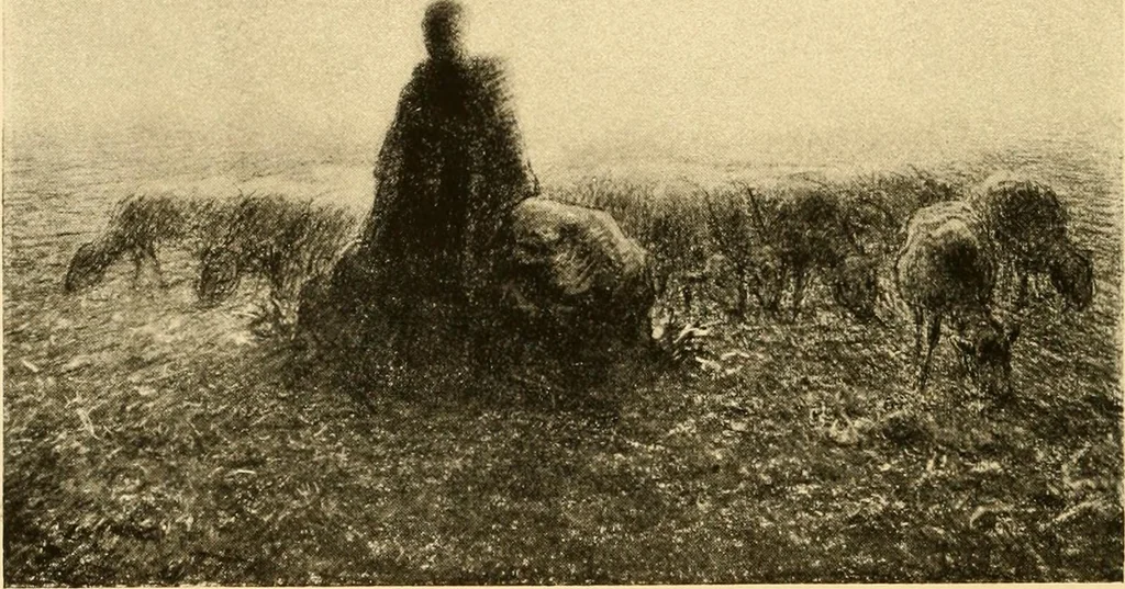 An illustration from Quincy Adams Shaw collection : Italian Renaissance sculpturee : paintings and pastels by Jean François Millet : exhibition opening April 18, 1918, 1918, leaf 109