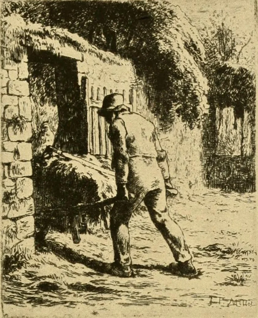 An illustration from Quincy Adams Shaw collection : Italian Renaissance sculpturee : paintings and pastels by Jean François Millet : exhibition opening April 18, 1918, 1918, leaf 116