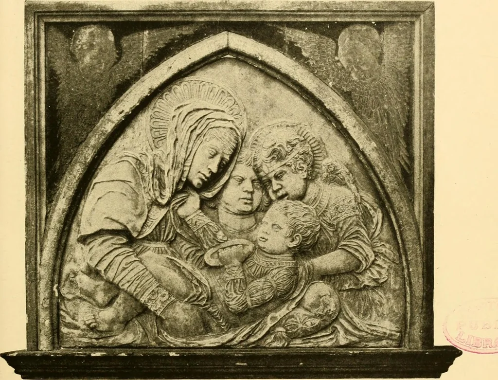 An illustration from Quincy Adams Shaw collection : Italian Renaissance sculpturee : paintings and pastels by Jean François Millet : exhibition opening April 18, 1918, 1918, leaf 22