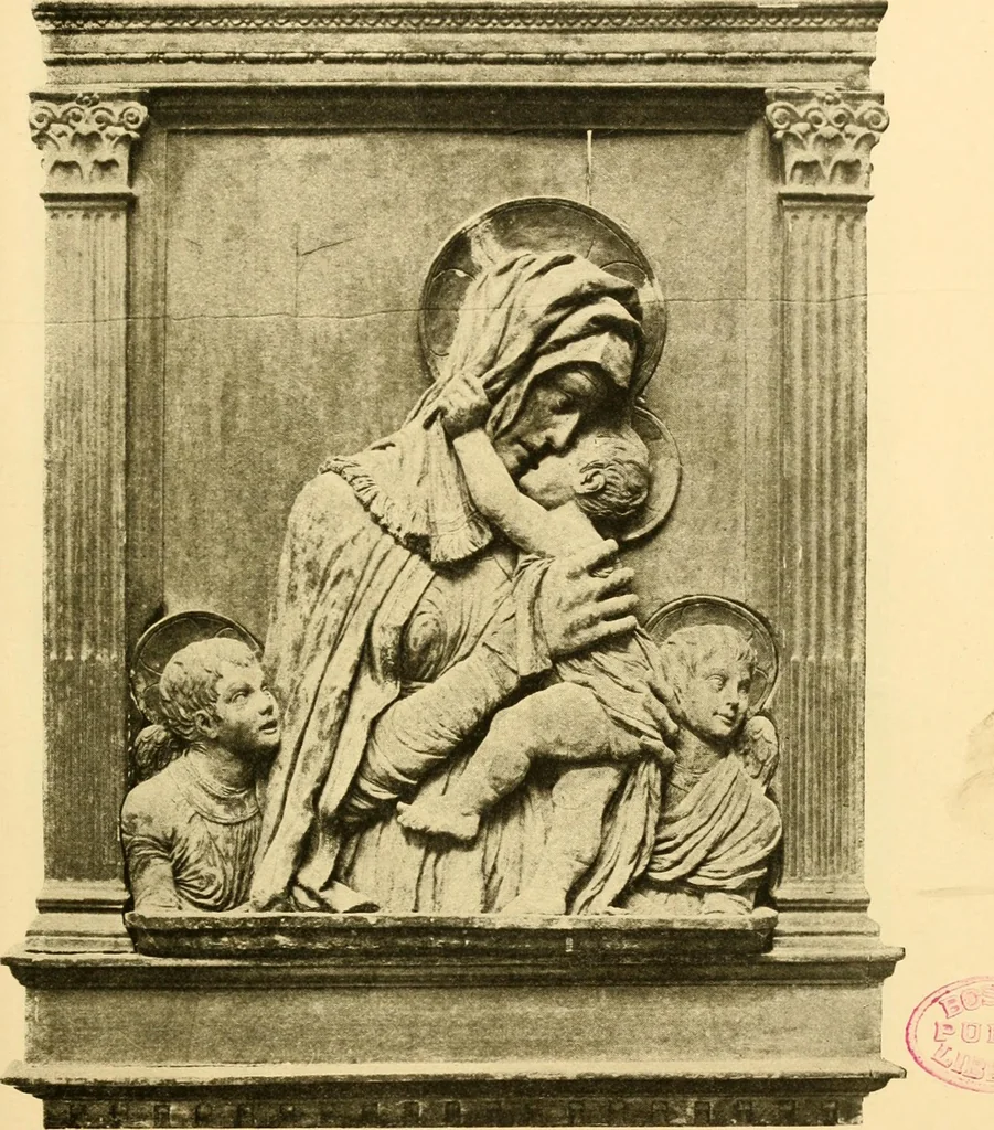 An illustration from Quincy Adams Shaw collection : Italian Renaissance sculpturee : paintings and pastels by Jean François Millet : exhibition opening April 18, 1918, 1918, leaf 24