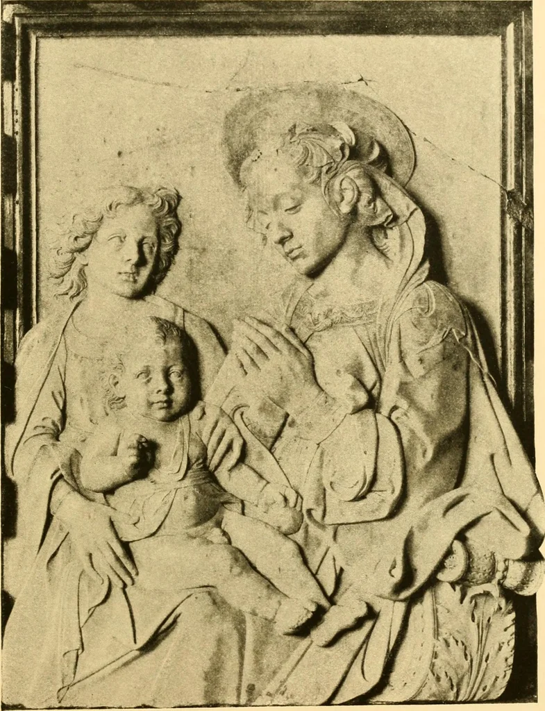 An illustration from Quincy Adams Shaw collection : Italian Renaissance sculpturee : paintings and pastels by Jean François Millet : exhibition opening April 18, 1918, 1918, leaf 36