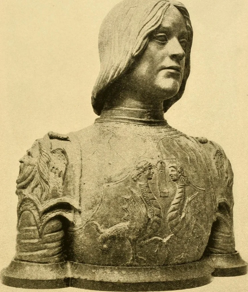 An illustration from Quincy Adams Shaw collection : Italian Renaissance sculpturee : paintings and pastels by Jean François Millet : exhibition opening April 18, 1918, 1918, leaf 38