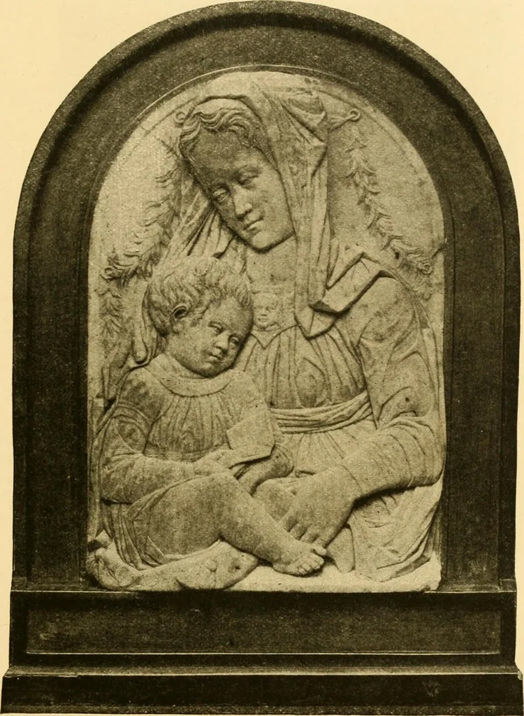 An illustration from Quincy Adams Shaw collection : Italian Renaissance sculpturee : paintings and pastels by Jean François Millet : exhibition opening April 18, 1918, 1918, leaf 42