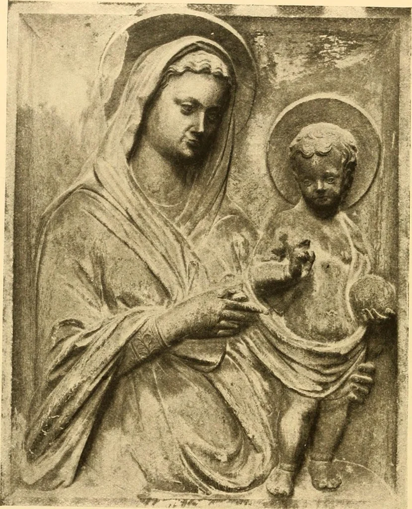 An illustration from Quincy Adams Shaw collection : Italian Renaissance sculpturee : paintings and pastels by Jean François Millet : exhibition opening April 18, 1918, 1918, leaf 49