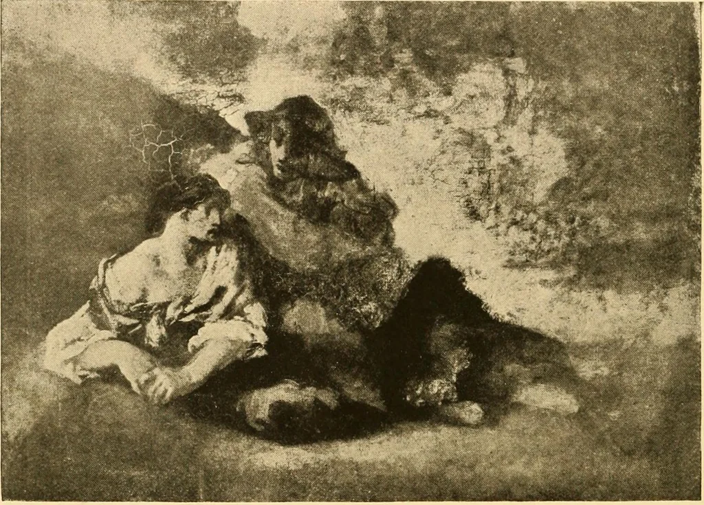 An illustration from Quincy Adams Shaw collection : Italian Renaissance sculpturee : paintings and pastels by Jean François Millet : exhibition opening April 18, 1918, 1918, leaf 59