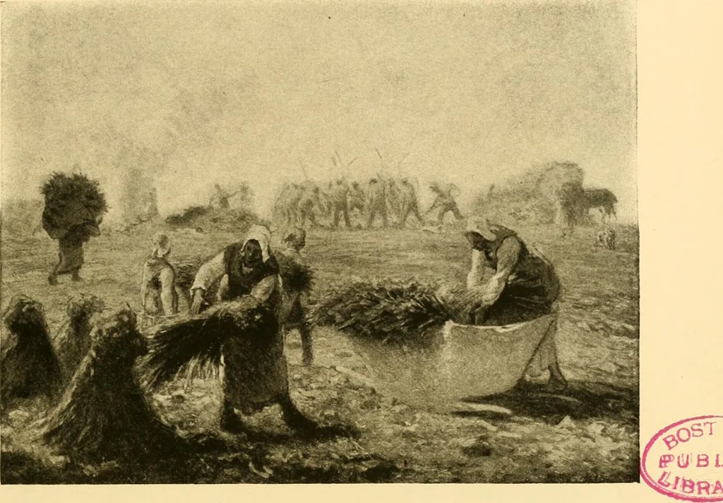 An illustration from Quincy Adams Shaw collection : Italian Renaissance sculpturee : paintings and pastels by Jean François Millet : exhibition opening April 18, 1918, 1918, leaf 60