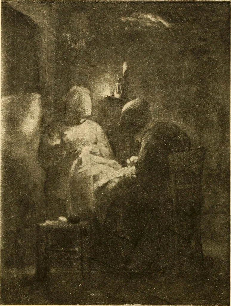 An illustration from Quincy Adams Shaw collection : Italian Renaissance sculpturee : paintings and pastels by Jean François Millet : exhibition opening April 18, 1918, 1918, leaf 65