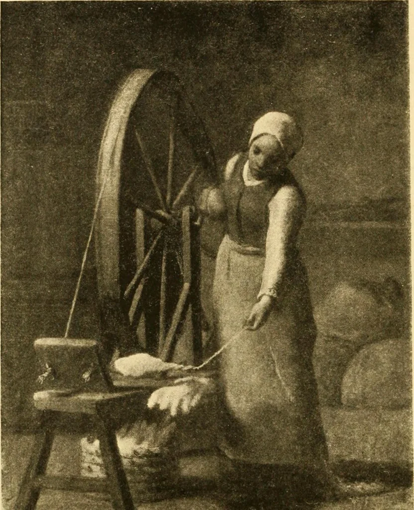 An illustration from Quincy Adams Shaw collection : Italian Renaissance sculpturee : paintings and pastels by Jean François Millet : exhibition opening April 18, 1918, 1918, leaf 67