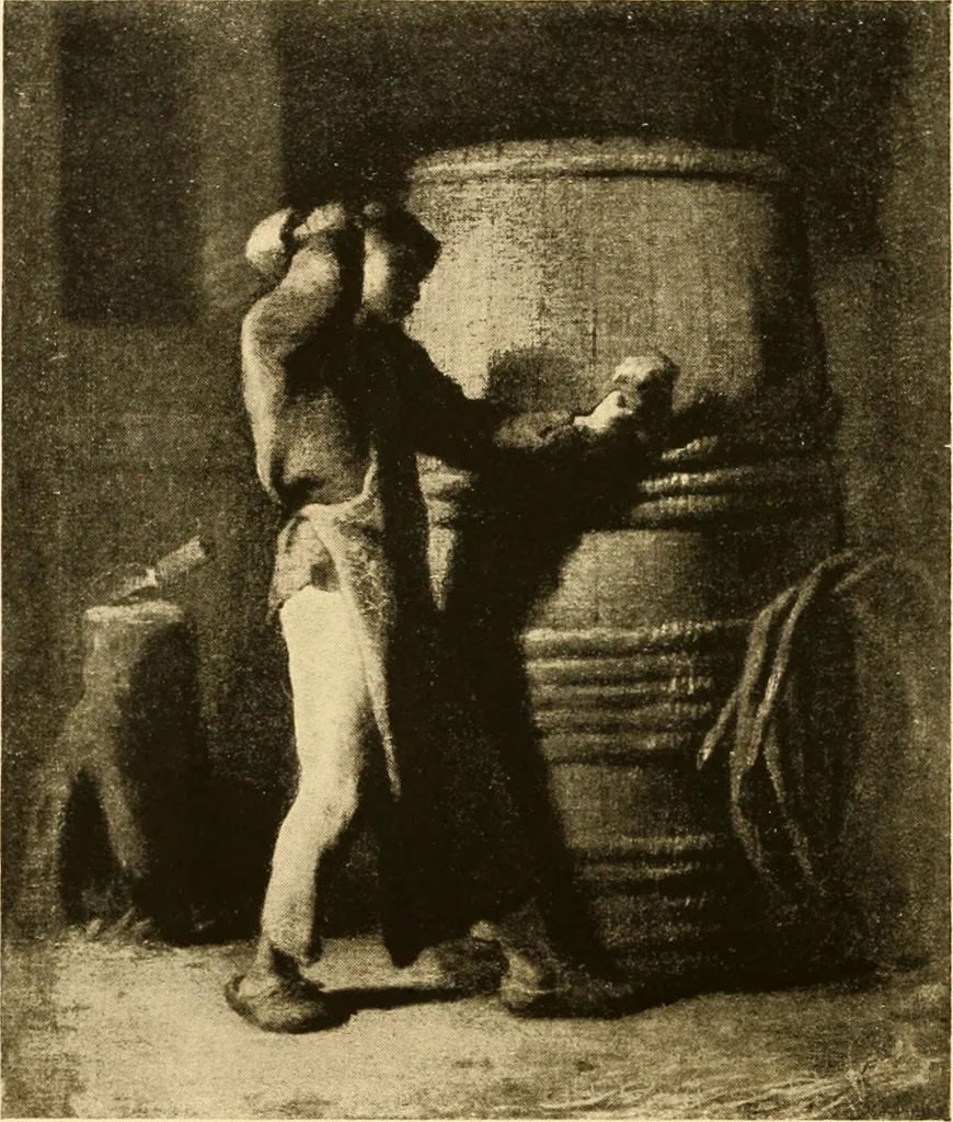 An illustration from Quincy Adams Shaw collection : Italian Renaissance sculpturee : paintings and pastels by Jean François Millet : exhibition opening April 18, 1918, 1918, leaf 71