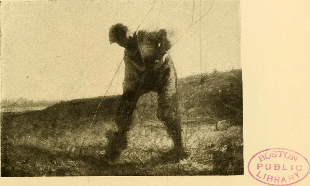 An illustration from Quincy Adams Shaw collection : Italian Renaissance sculpturee : paintings and pastels by Jean François Millet : exhibition opening April 18, 1918, 1918, leaf 74