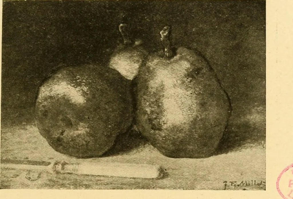 An illustration from Quincy Adams Shaw collection : Italian Renaissance sculpturee : paintings and pastels by Jean François Millet : exhibition opening April 18, 1918, 1918, leaf 76