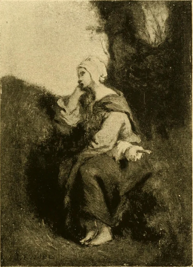 An illustration from Quincy Adams Shaw collection : Italian Renaissance sculpturee : paintings and pastels by Jean François Millet : exhibition opening April 18, 1918, 1918, leaf 78