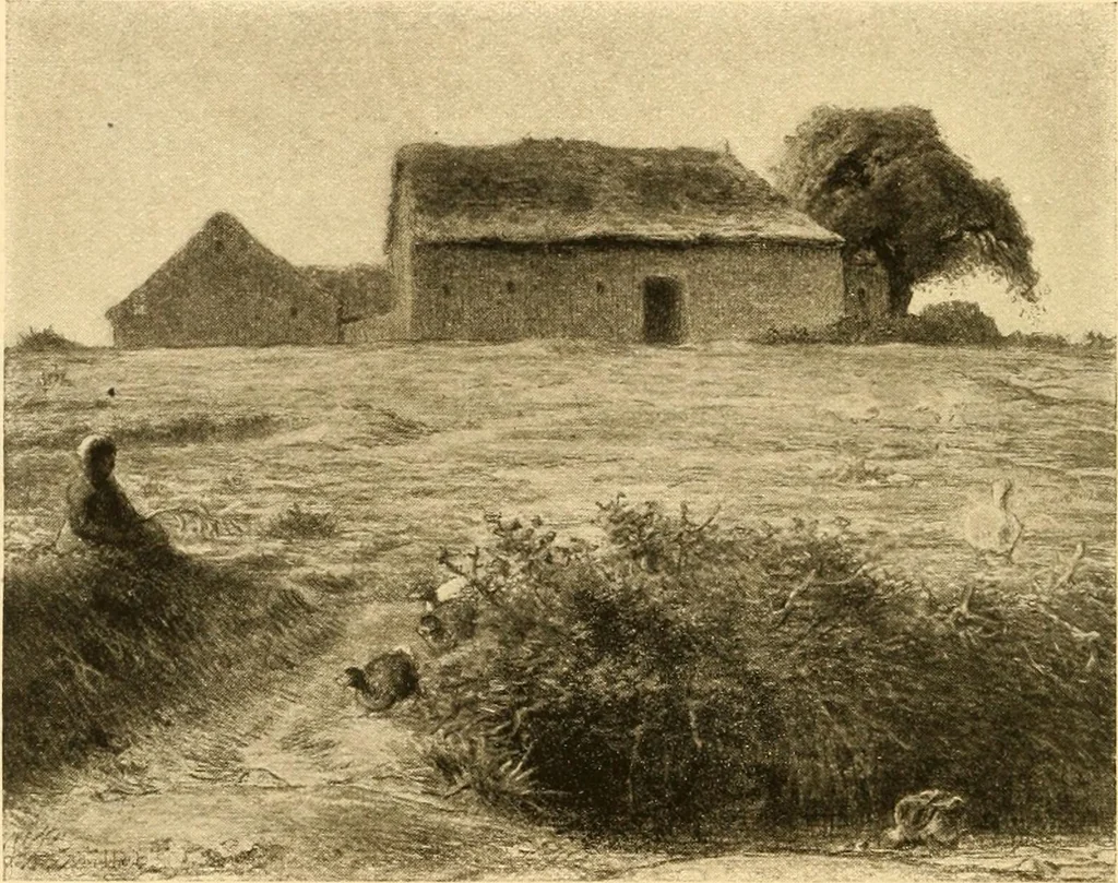 An illustration from Quincy Adams Shaw collection : Italian Renaissance sculpturee : paintings and pastels by Jean François Millet : exhibition opening April 18, 1918, 1918, leaf 87