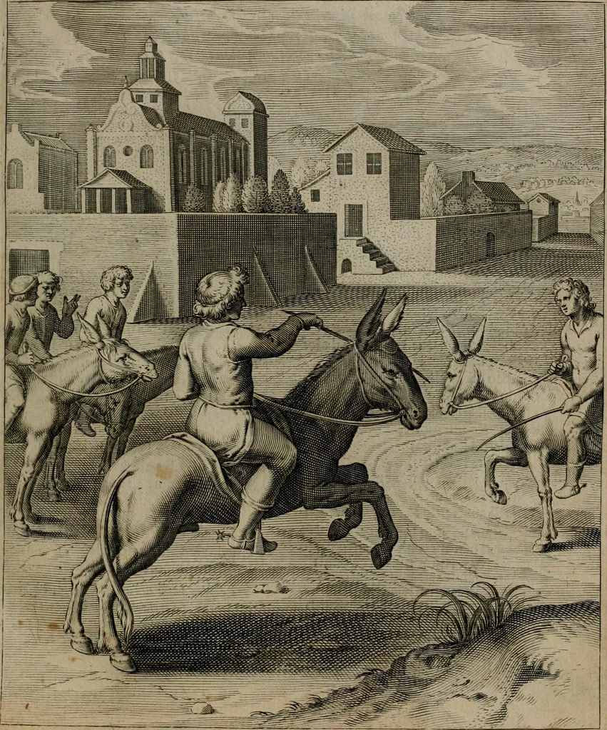 An illustration from Quinti Horatii Flacci emblemata : imaginibus in aes incisis, notisq[ue], illustrata, 1612, leaf 120