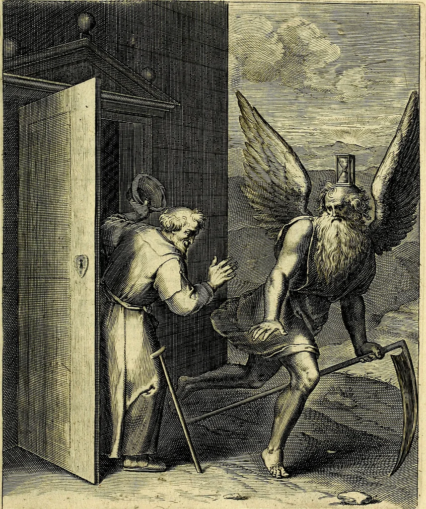 An illustration from Quinti Horatii Flacci emblemata imaginibus in æs incis, notisq́; illustrata, 1612, leaf 176