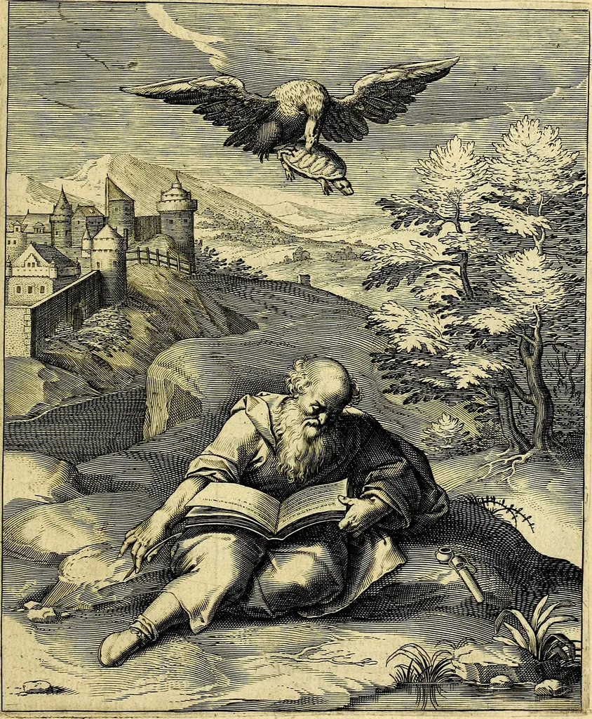 An illustration from Quinti Horatii Flacci emblemata imaginibus in æs incis, notisq́; illustrata, 1612, leaf 190