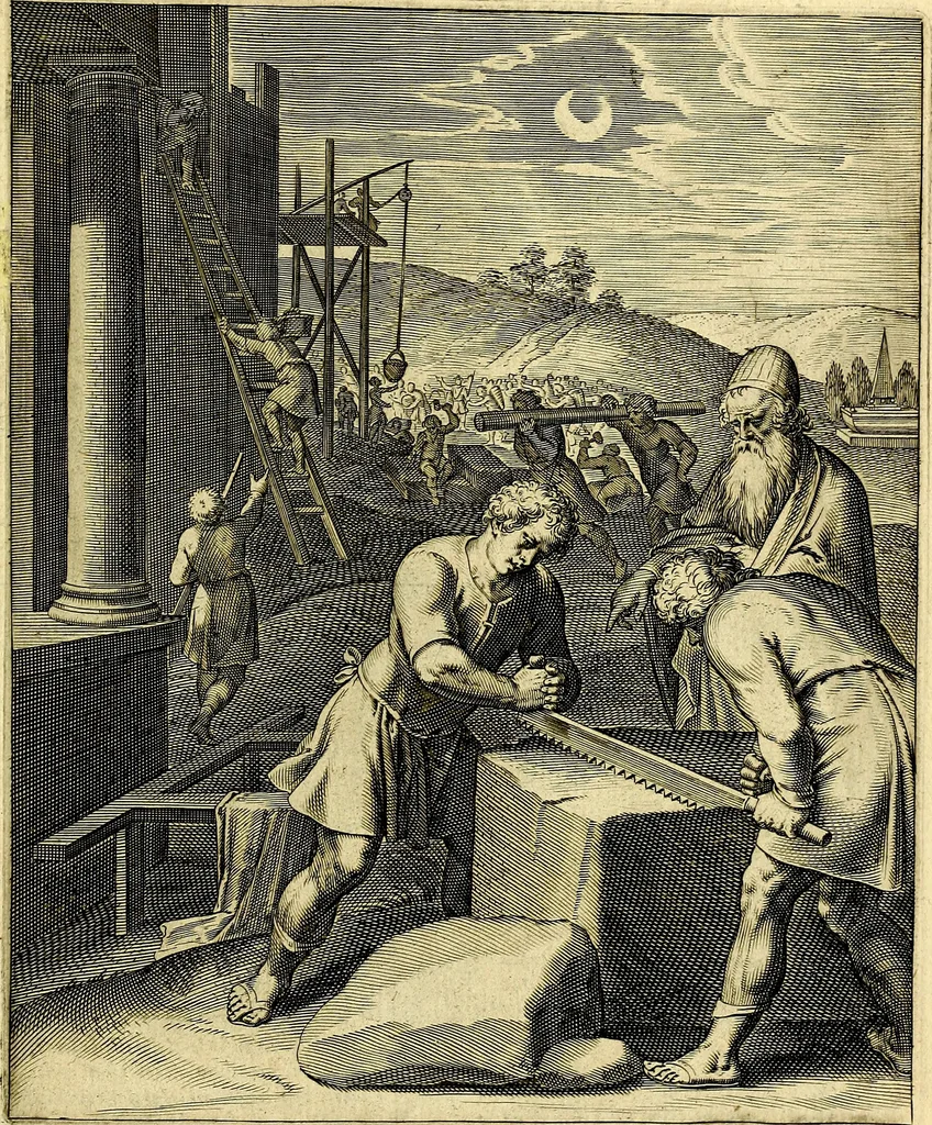 An illustration from Quinti Horatii Flacci emblemata imaginibus in æs incis, notisq́; illustrata, 1612, leaf 200