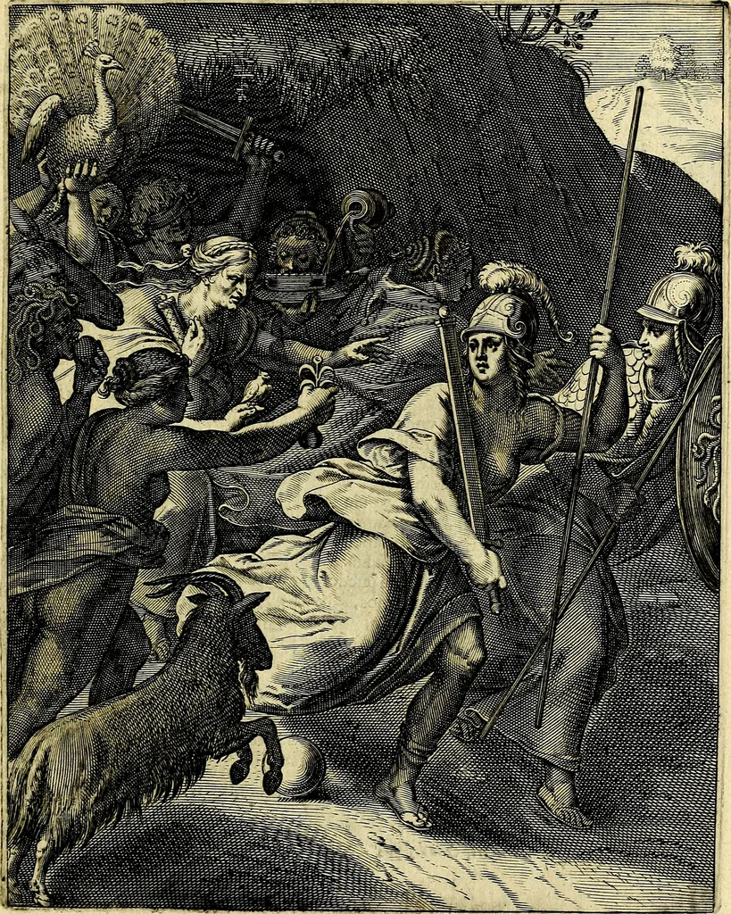 An illustration from Quinti Horatii Flacci emblemata imaginibus in æs incis, notisq́; illustrata, 1612, leaf 22