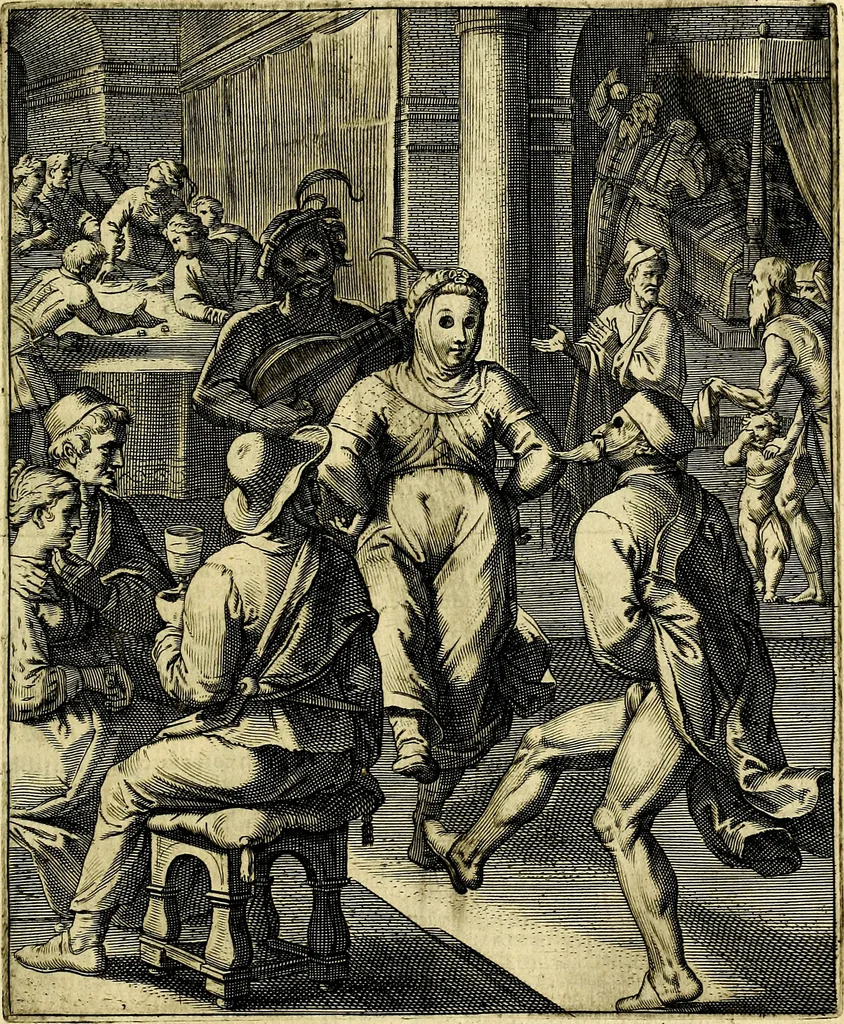 An illustration from Quinti Horatii Flacci emblemata imaginibus in æs incis, notisq́; illustrata, 1612, leaf 44