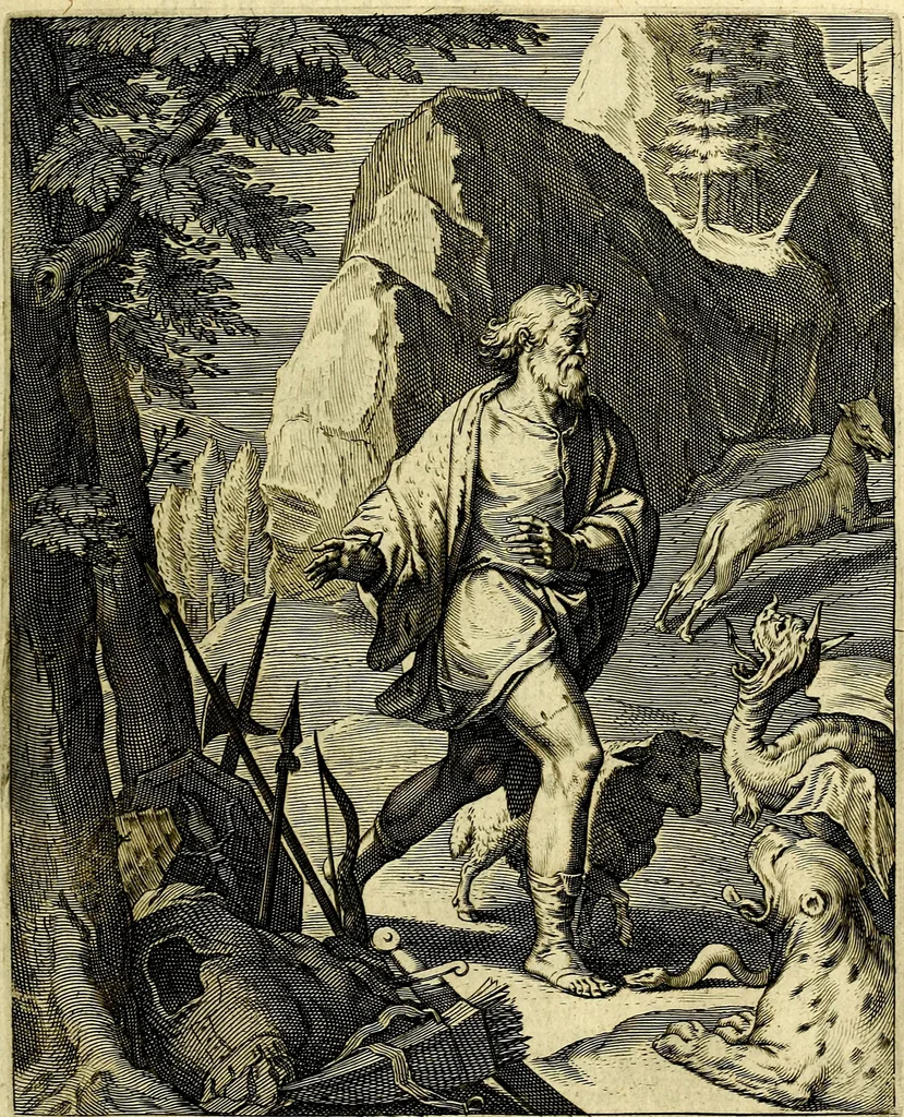 An illustration from Quinti Horatii Flacci emblemata imaginibus in æs incis, notisq́; illustrata, 1612, leaf 78