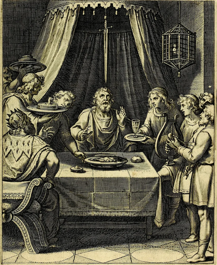 An illustration from Quinti Horatii Flacci emblemata imaginibus in æs incis, notisq́; illustrata, 1612, leaf 80