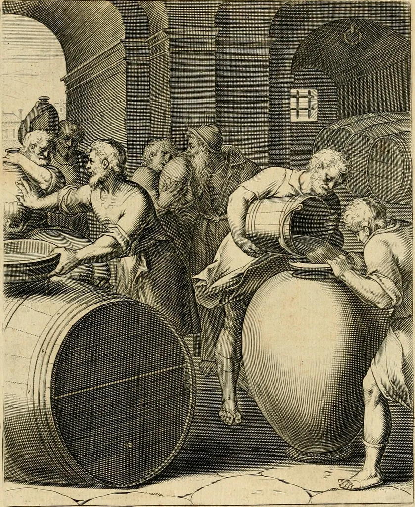 An illustration from Quinti Horatij Flacci Emblemata : imaginibus in aes incisis, notis[que] illustrata, 1612, leaf 48