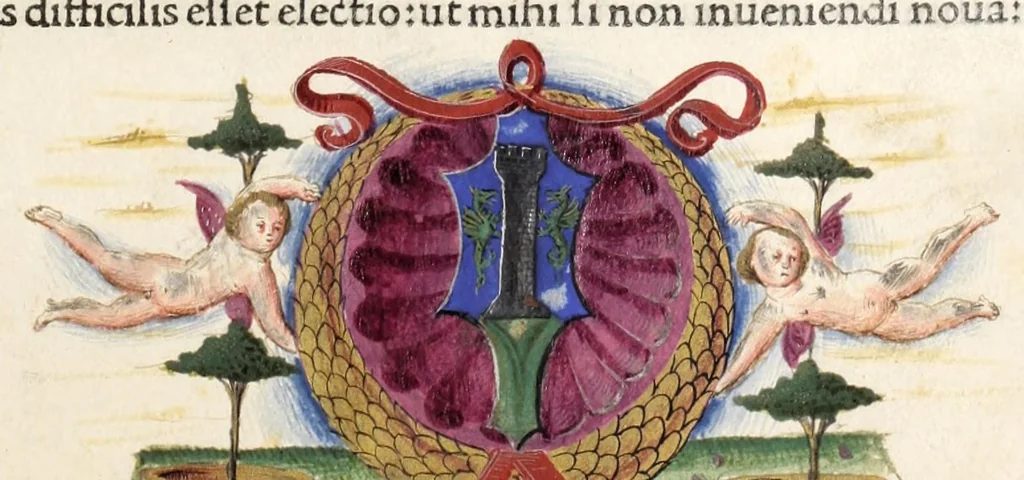 An illustration from Quintilianum eloquentiae fontem, leaf 23