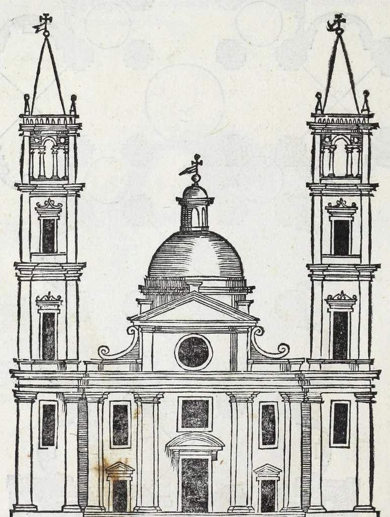 An illustration from Quinto libro d'architettura, 1551, leaf 30