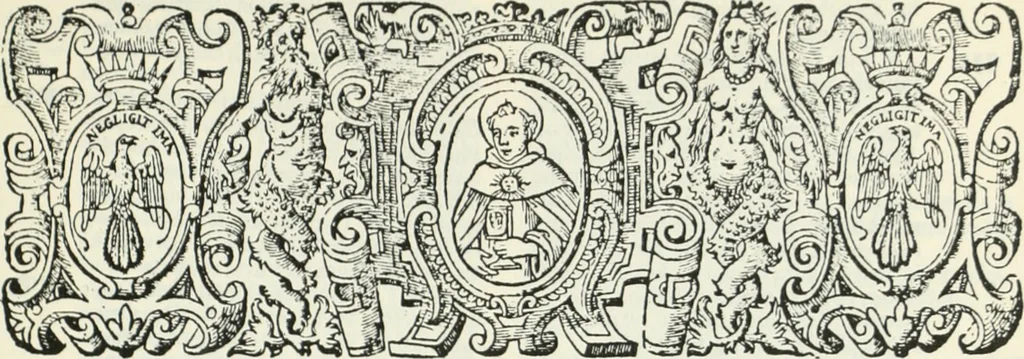 An illustration from Qvaestiones variae Parisiis dispvtatae solemnis doctoris F. Ioannis de Neapoli, 1618, leaf 32