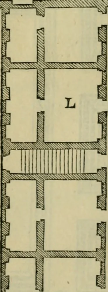 An illustration from I qvattro libri dell'architettvra di Andrea Palladio : ne' quali, dopo un breue trattato de' cinque ordini, & di quelli auertimenti, che sono piu necessarij nel fabricare;, 1570, leaf 106