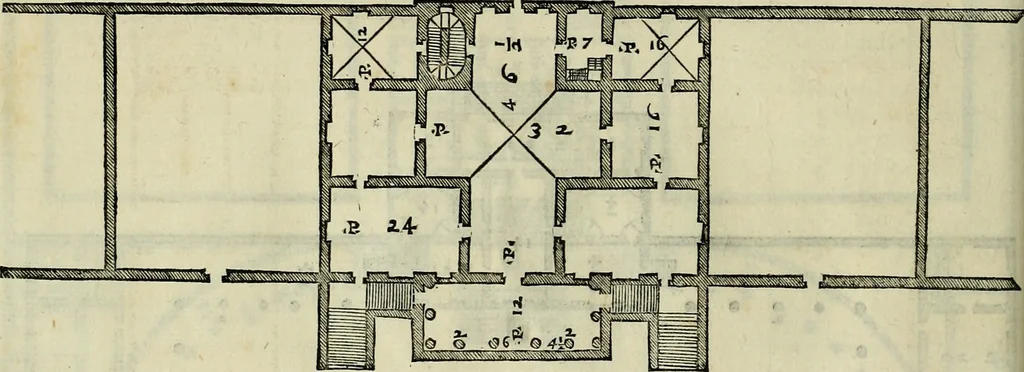 An illustration from I qvattro libri dell'architettvra di Andrea Palladio : ne' quali, dopo un breue trattato de' cinque ordini, & di quelli auertimenti, che sono piu necessarij nel fabricare;, 1570, leaf 121