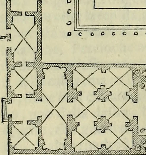 An illustration from I qvattro libri dell'architettvra di Andrea Palladio : ne' quali, dopo un breue trattato de' cinque ordini, & di quelli auertimenti, che sono piu necessarij nel fabricare;, 1570, leaf 197